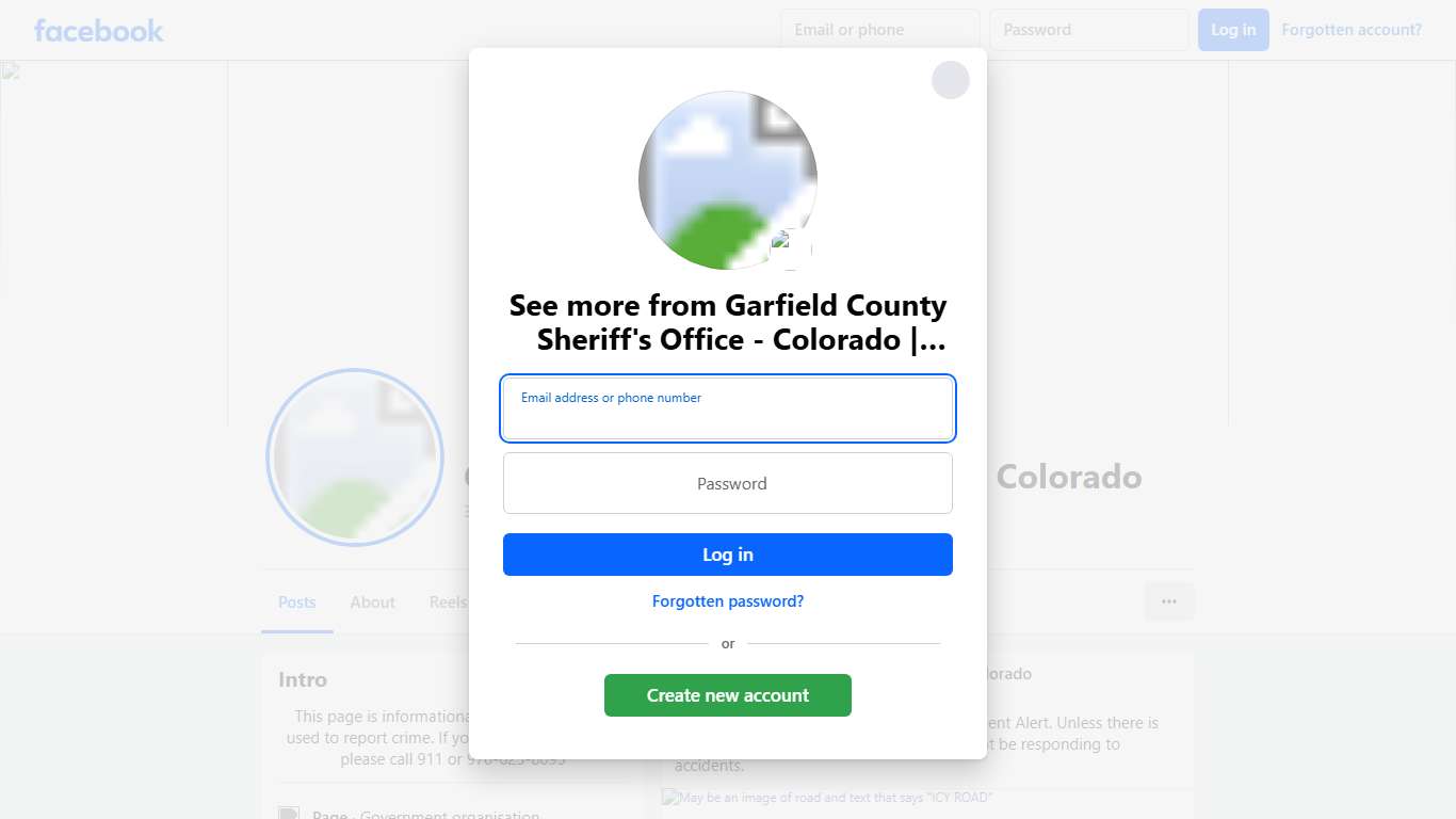 Garfield County Sheriff's Office - Colorado Glenwood Springs CO Facebook